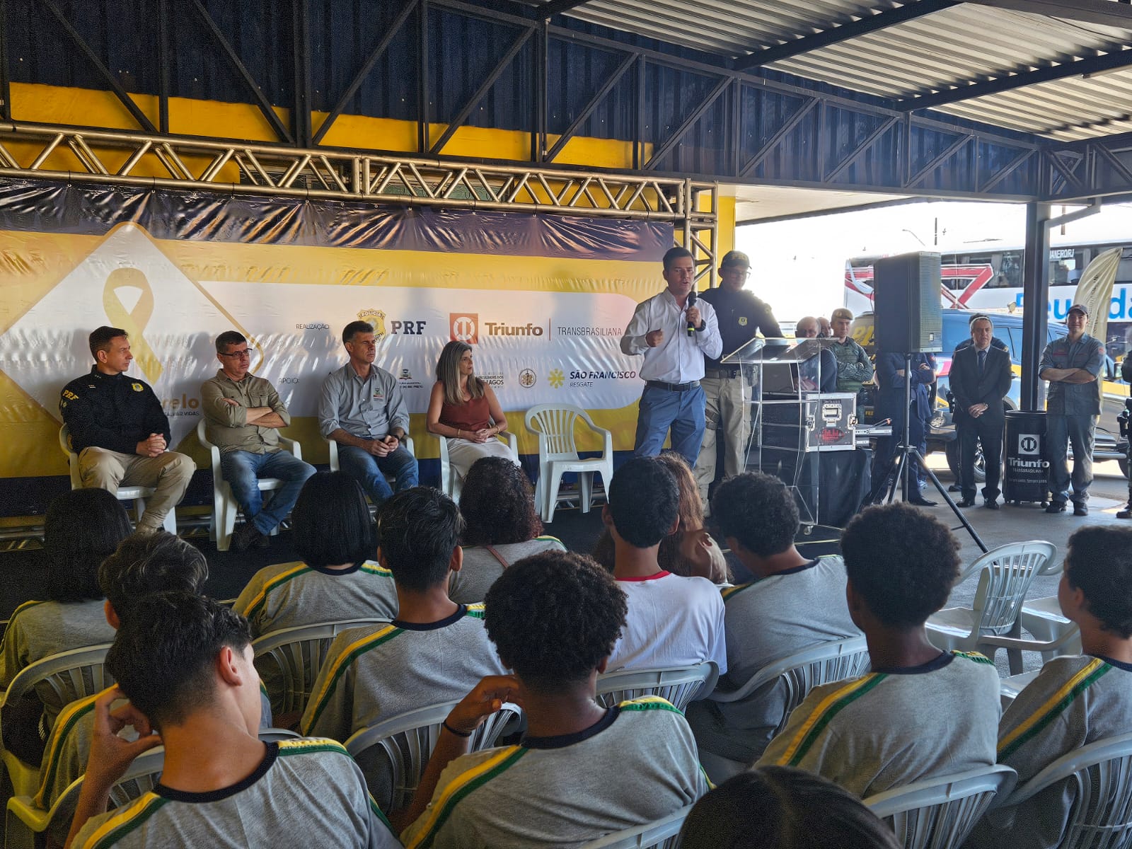 Educação e conscientização marcam abertura do Maio Amarelo na BR-153/SP