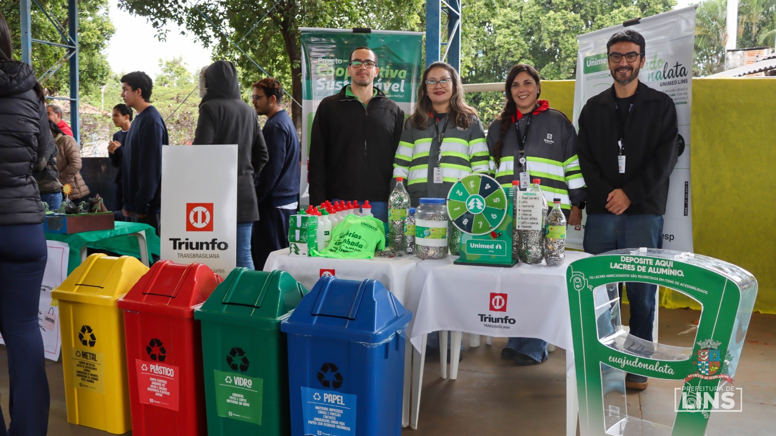 Triunfo Transbrasiliana participa de ações do Mês do Meio Ambiente em Lins